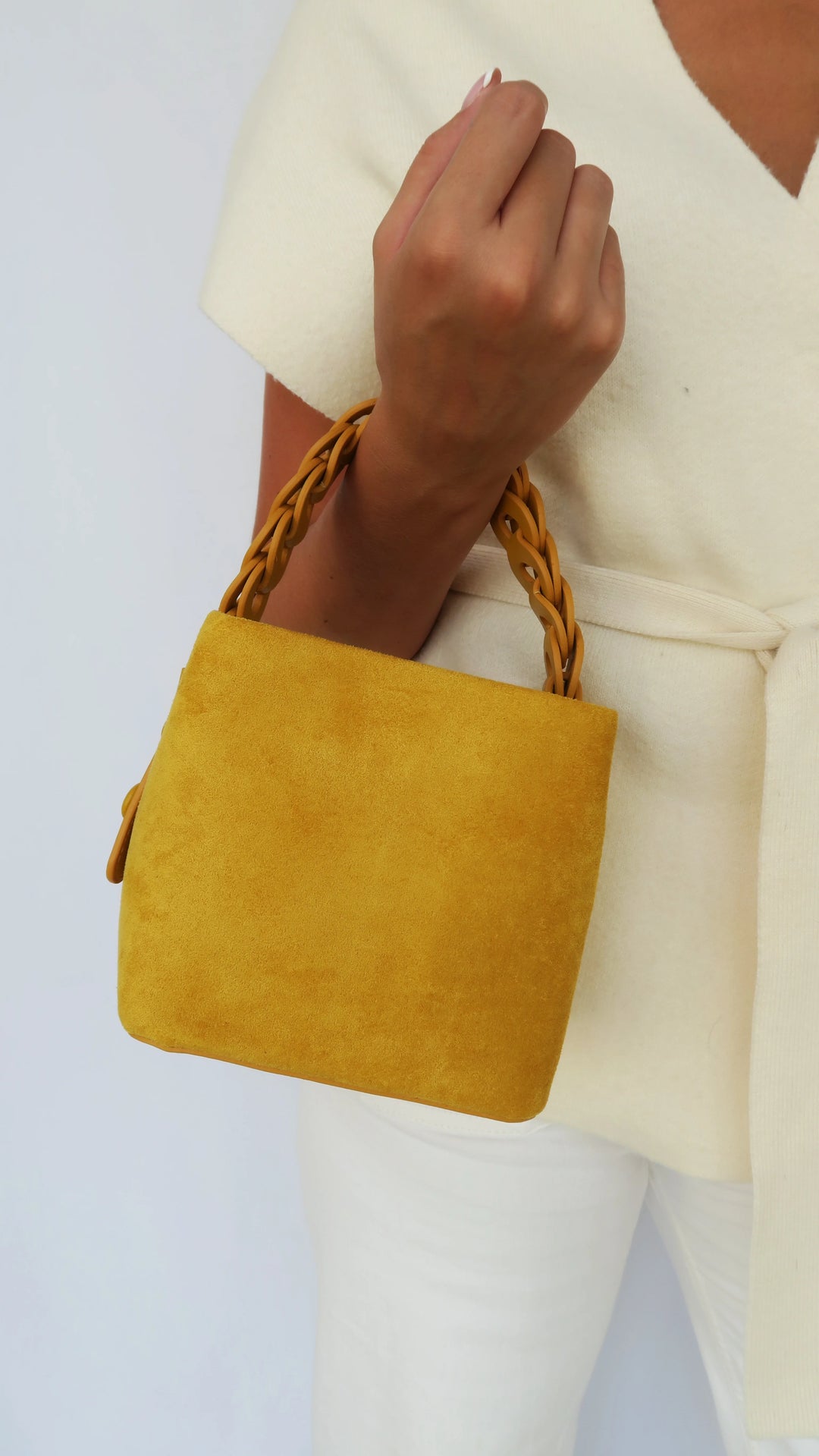 Suede Hadley Bag