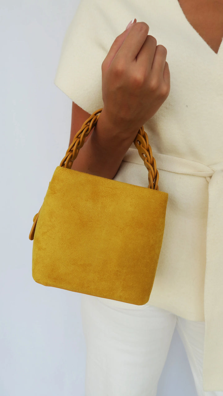 Suede Hadley Bag