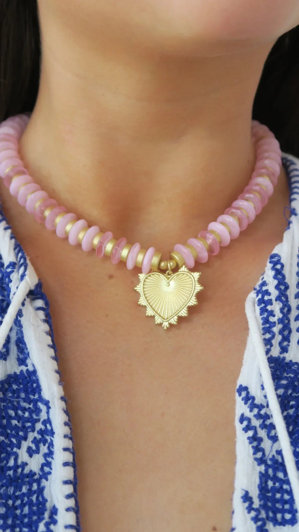 Accessory Concierge Parker Charm Necklace - Capri by Sunset & Co.
