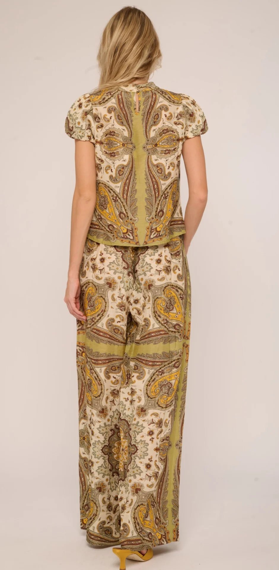 Love the Label Ava Top - Capri by Sunset & Co.