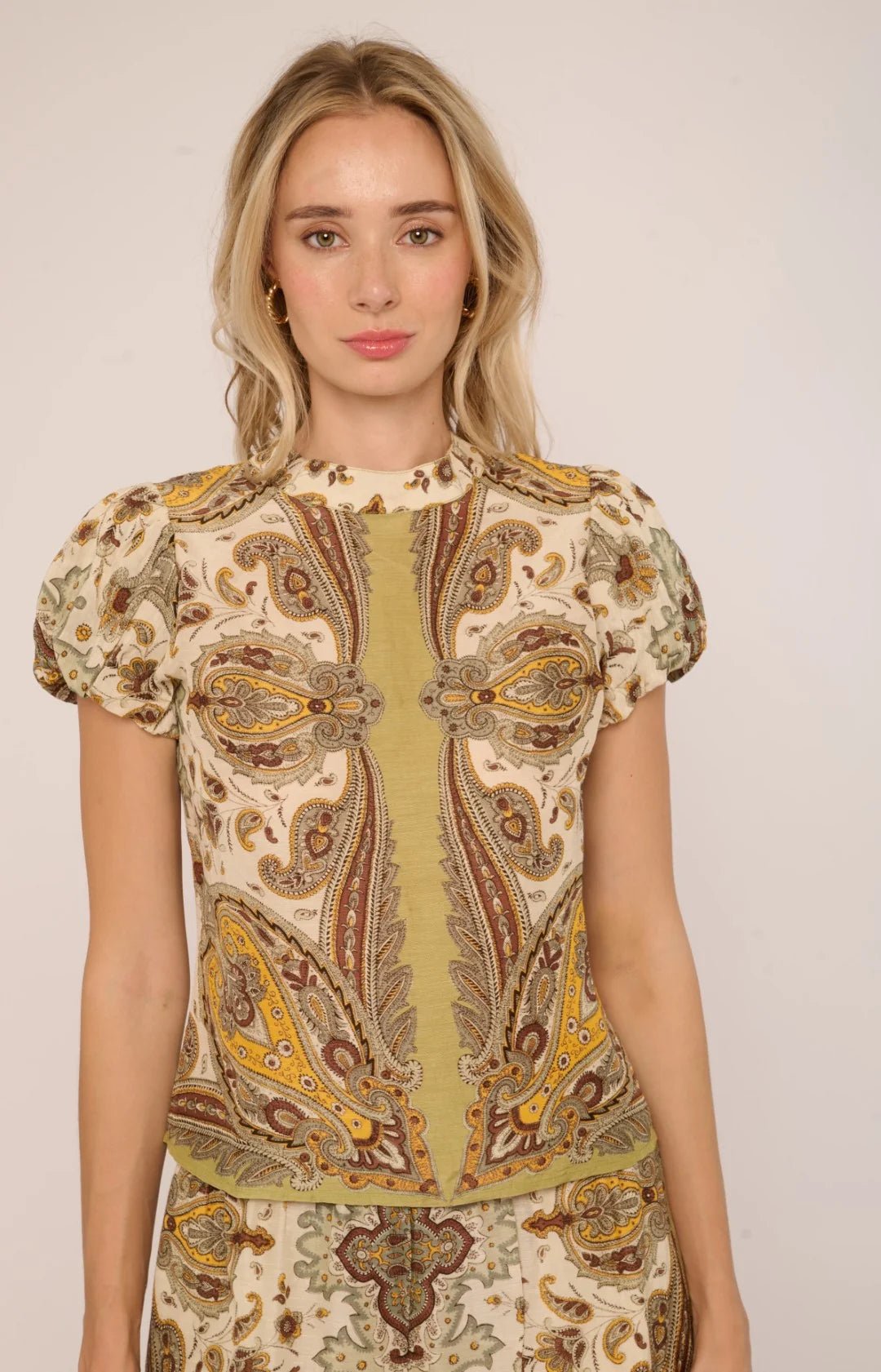 Love the Label Ava Top - Capri by Sunset & Co.