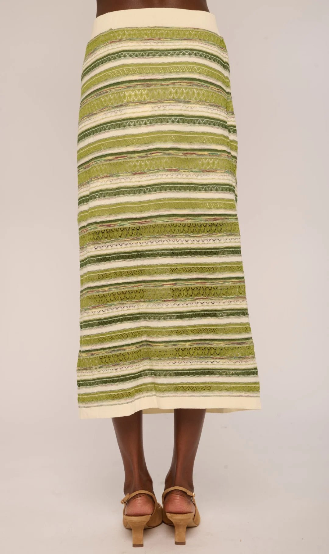 Love the Label Waverly Knit Skirt - Capri by Sunset & Co.
