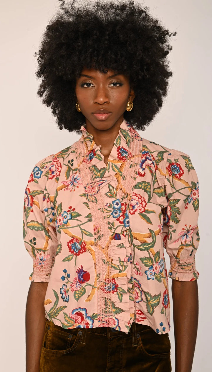 Love the Label Zuri Top - Capri by Sunset & Co.