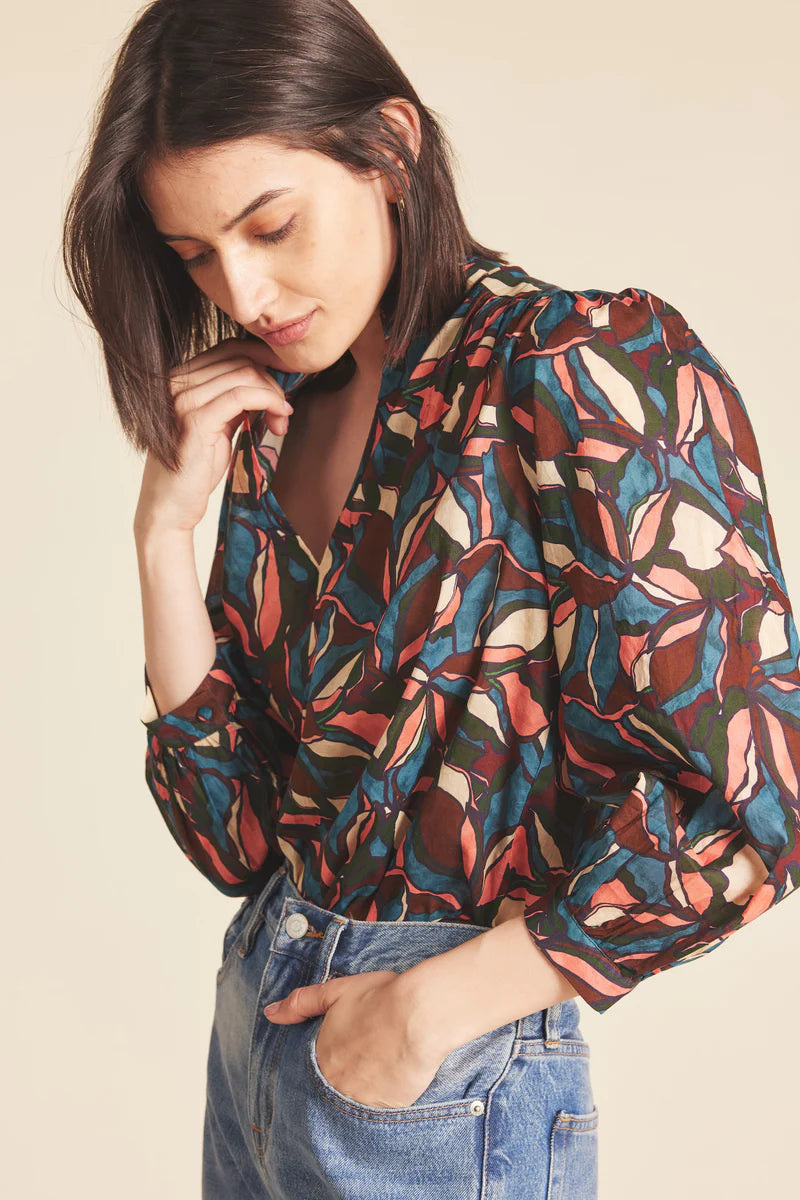 Bailey Blouse - Laurel Leaf