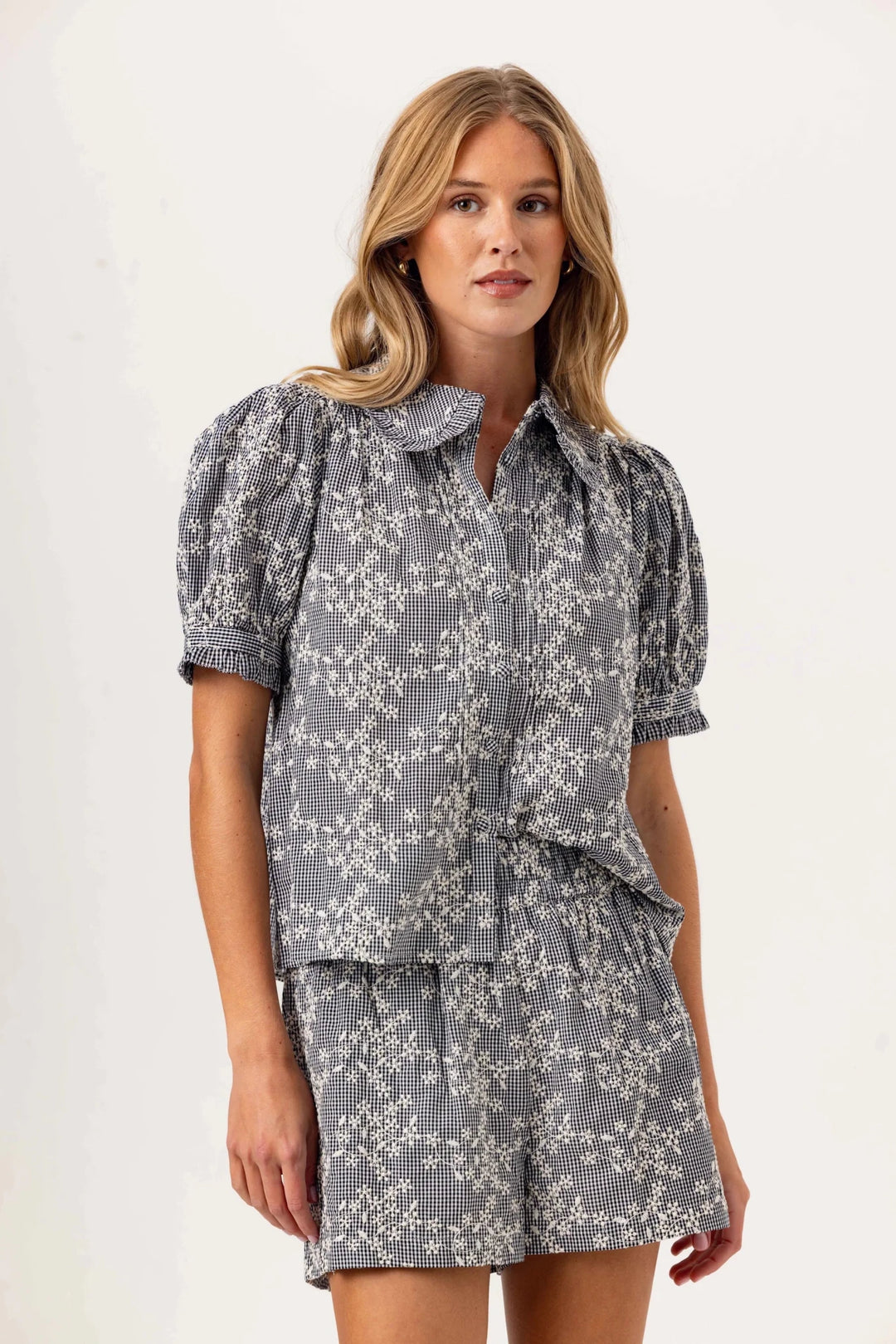 Sundays Lotus Shirt - Capri by Sunset & Co.