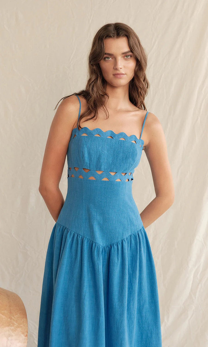 Saylor Florence Dress - Capri by Sunset & Co.