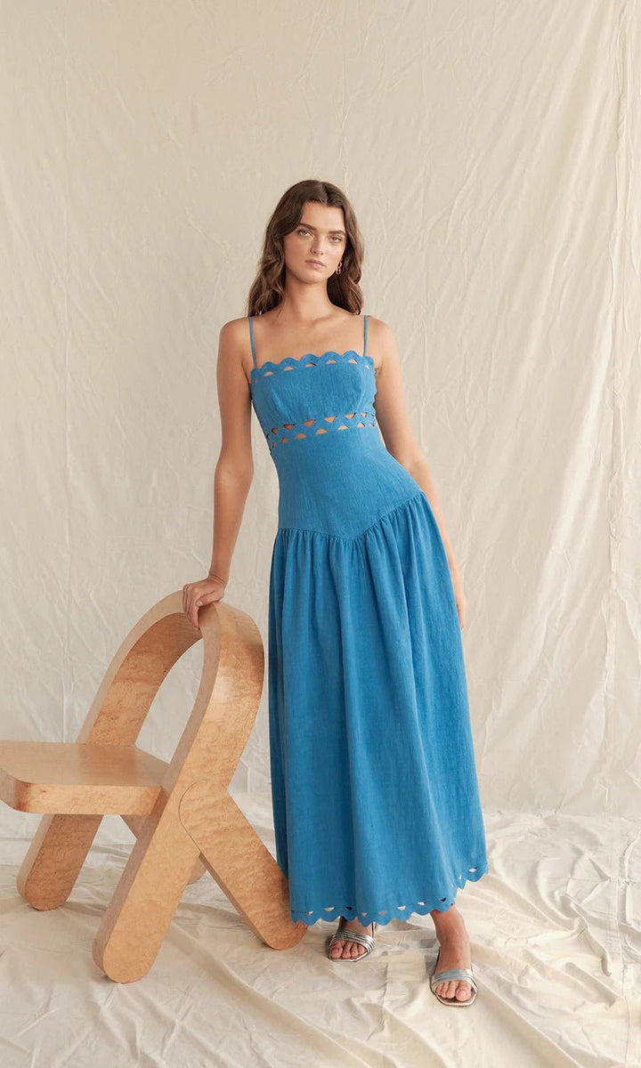 Saylor Florence Dress - Capri by Sunset & Co.