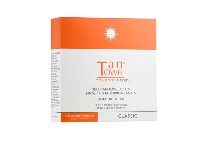 TanTowel Self Tan Towelettes - Capri by Sunset & Co.