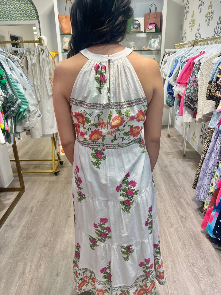 THML Halter Neck Maxi Dress - Capri by Sunset & Co.