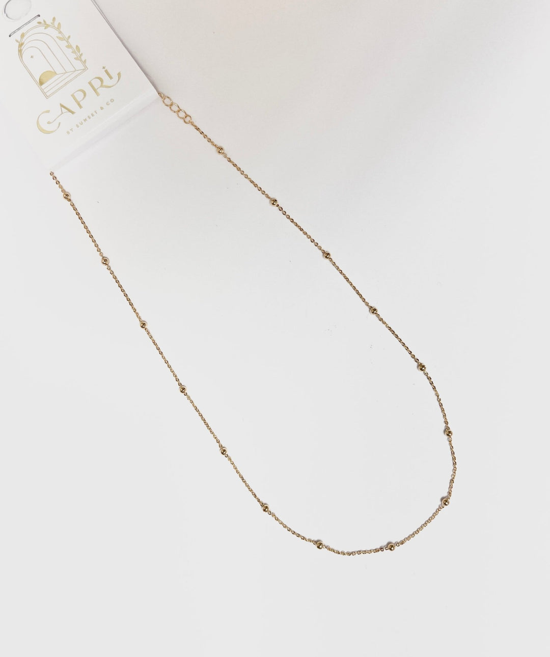 Theia Jewelry Taylor Ball Necklace - Capri by Sunset & Co.