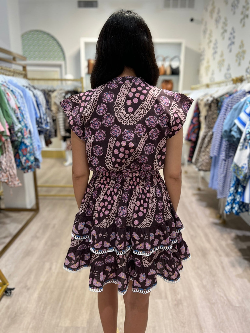 Bindu Poppy Dress - Capri by Sunset & Co.