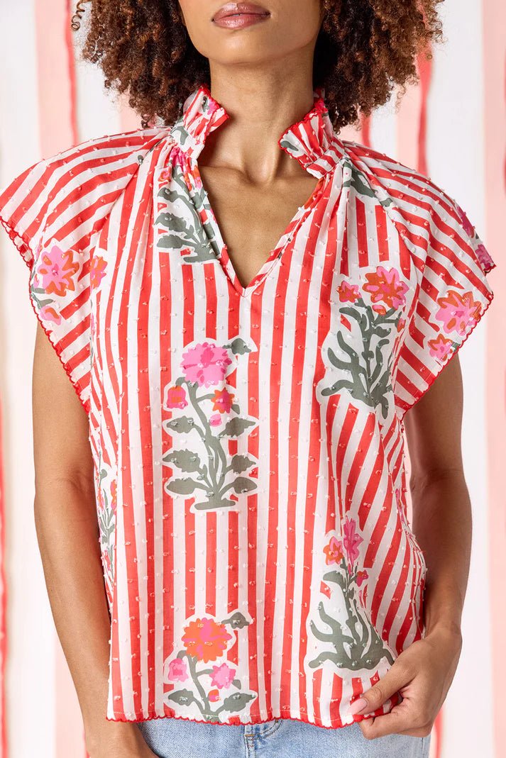 Crosby Wilkes Top - Capri by Sunset & Co.