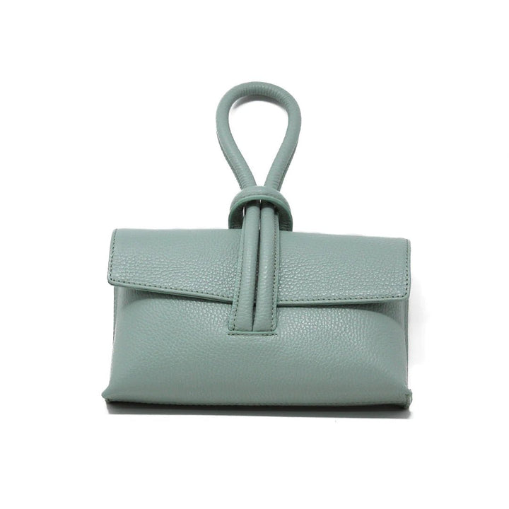 German Fuentes Leather Wristlet Bag - Capri by Sunset & Co.