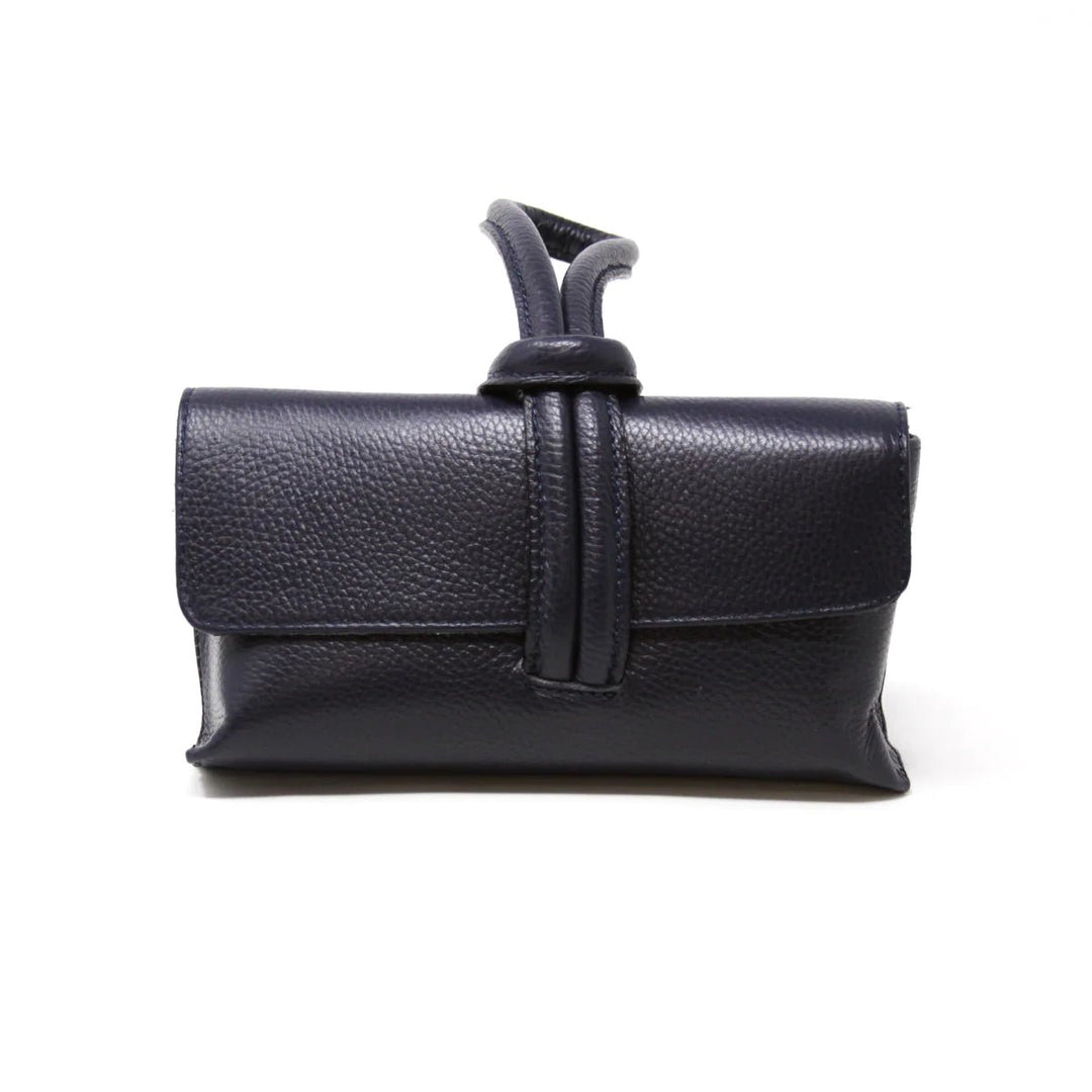 German Fuentes Leather Wristlet Bag - Capri by Sunset & Co.