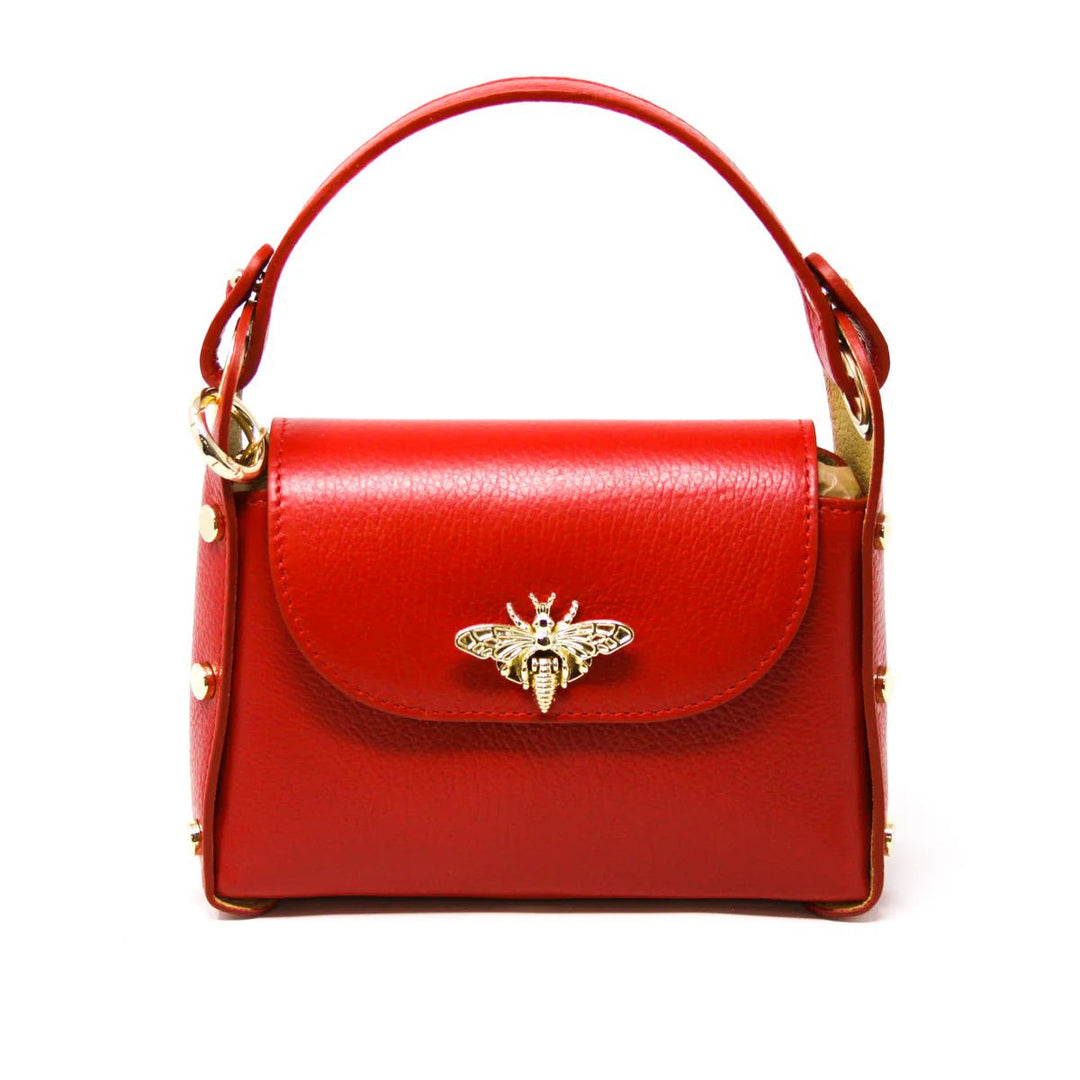 German Fuentes Leather Butterfly Bag - Capri by Sunset & Co.