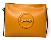 Leather Handbag - Camel