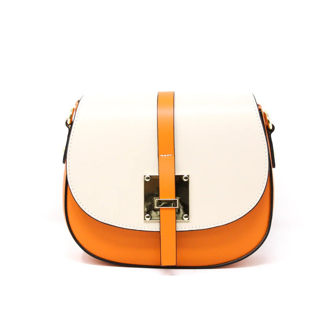 German Fuentes Leather Crossbody - Capri by Sunset & Co.