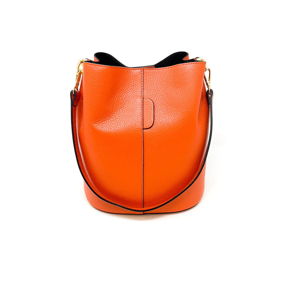 Capri by Sunset Leather Bucket Bag