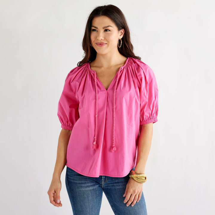 Caryn Lawn Gia Top - Capri by Sunset & Co.