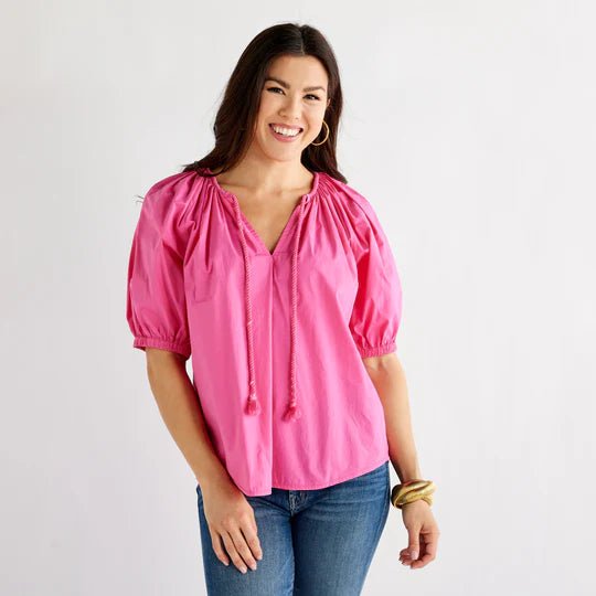 Caryn Lawn Gia Top - Capri by Sunset & Co.