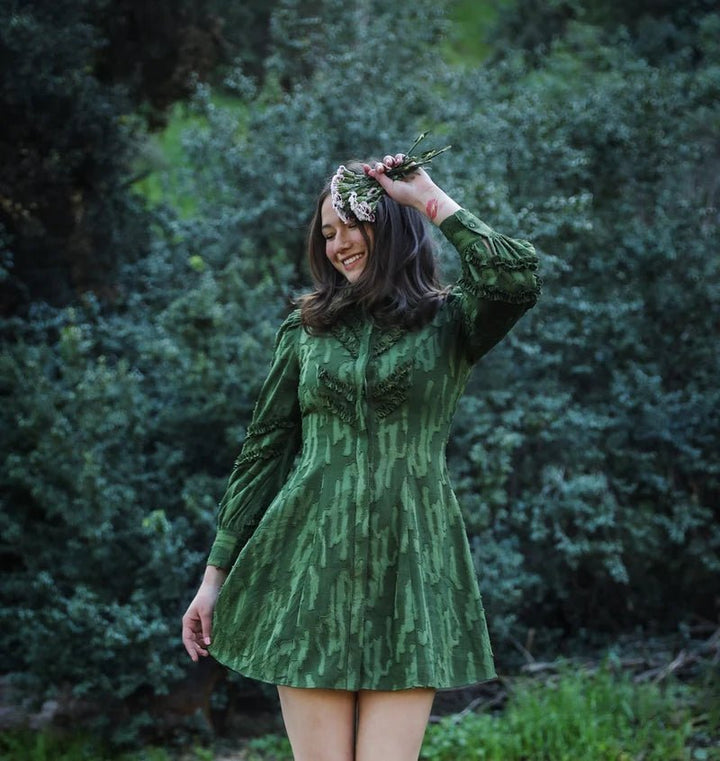 Never A Wallflower Grenadine Dress - Capri by Sunset & Co.