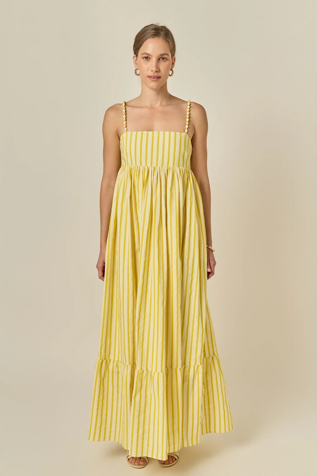 english factory tiered maxi dress Black Tiered Maxi by English Factory