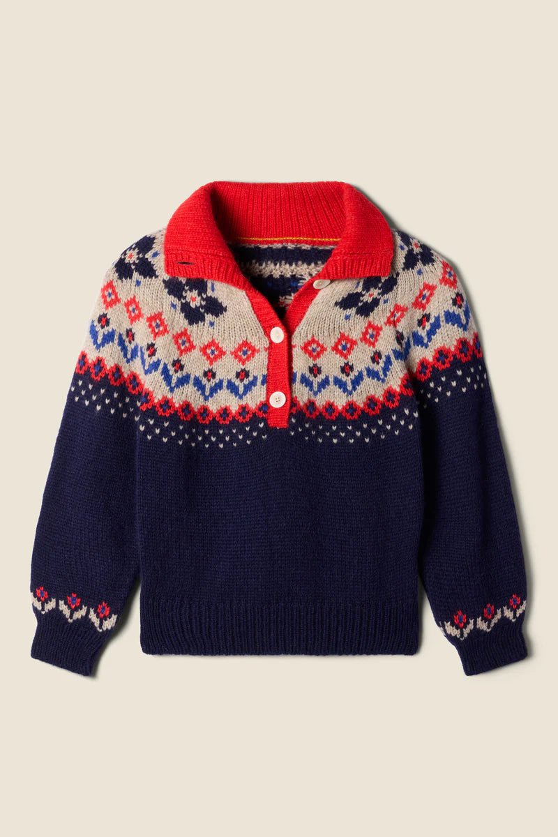 Trovata Juneau Sweater - Capri by Sunset & Co.