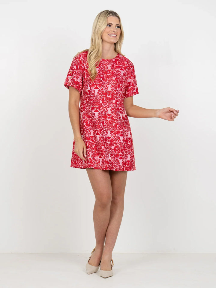 Emily McCarthy Royale Shift Dress - Capri by Sunset & Co.