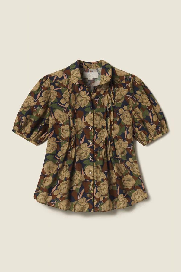 Trovata Nadine Blouse - Capri by Sunset & Co.