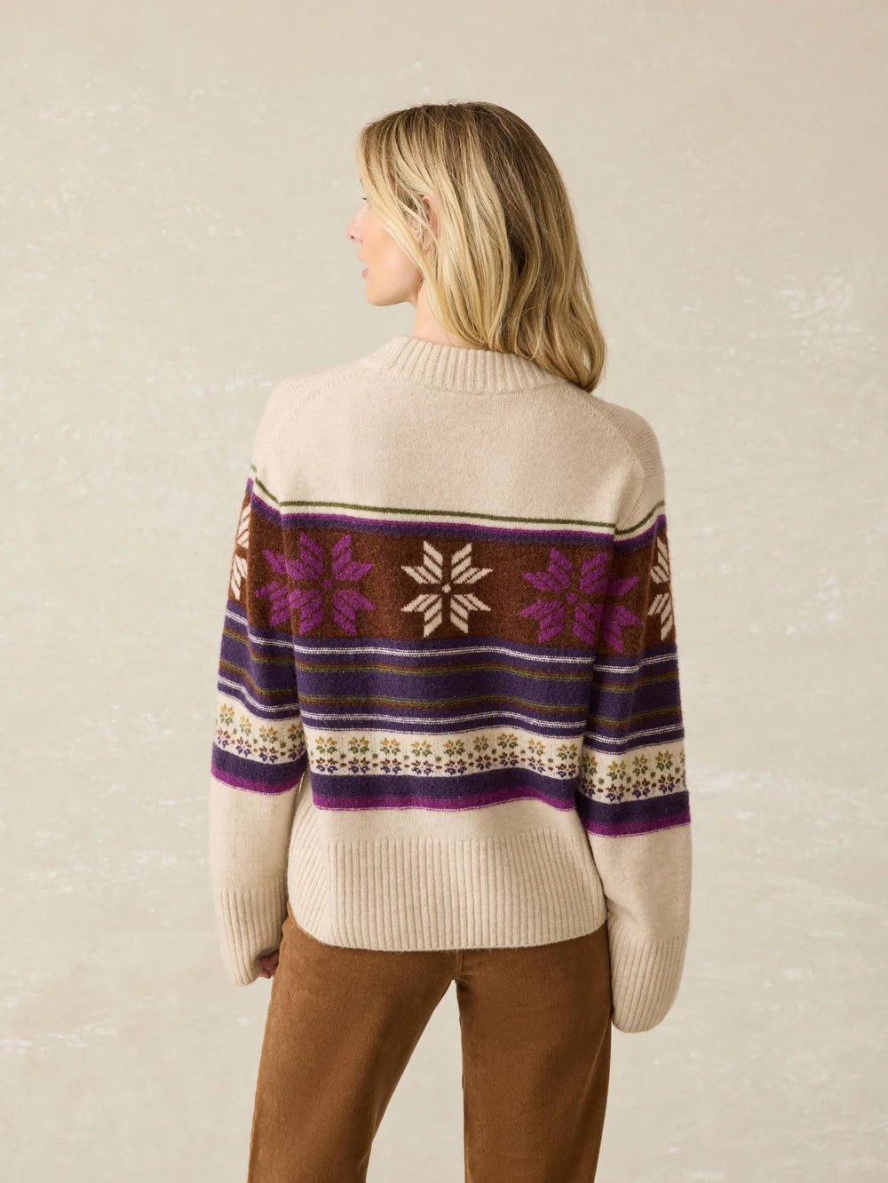 Faherty Snowdrift Sweater - Capri by Sunset & Co.