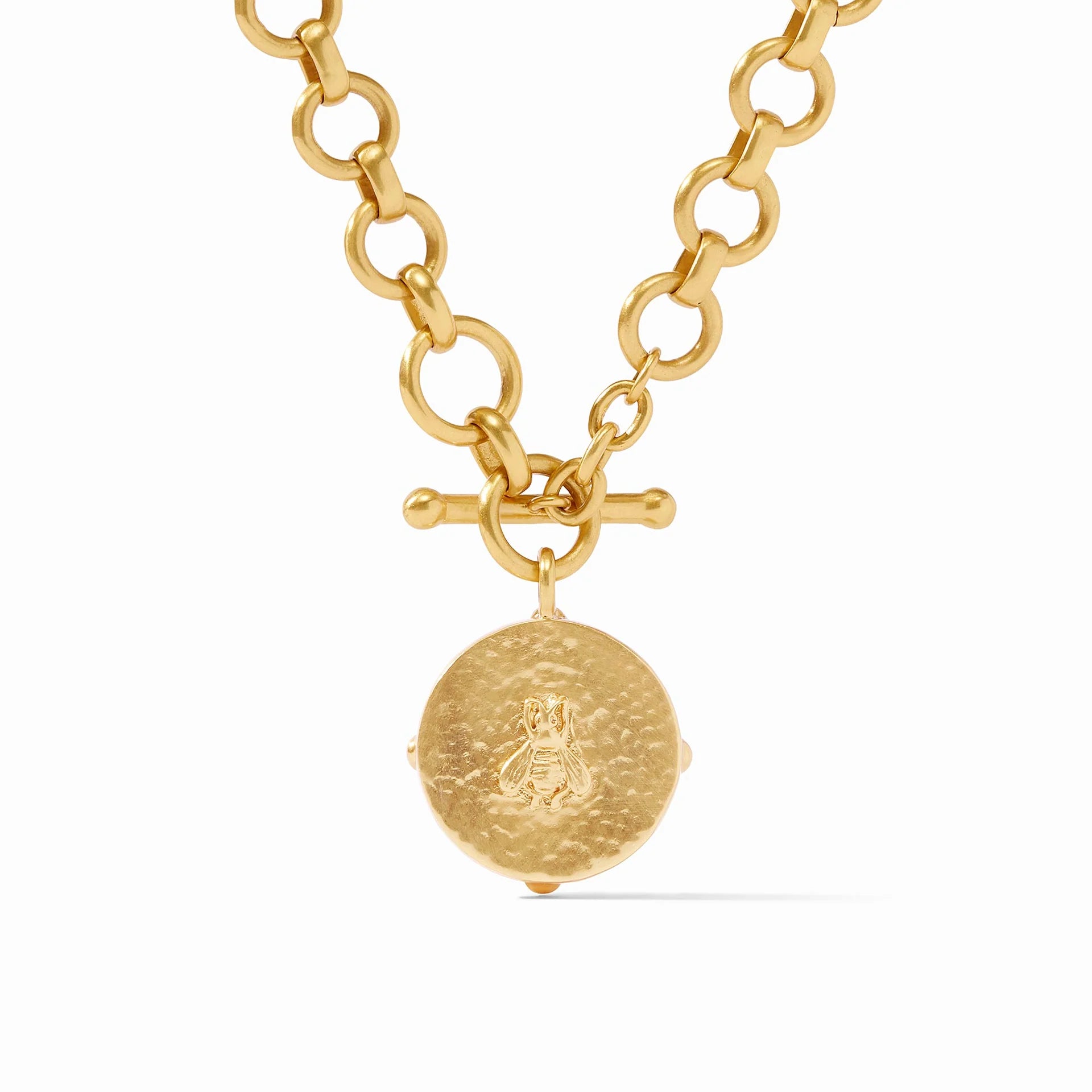Honeybee Demi Necklace - Iridescent Raspberry