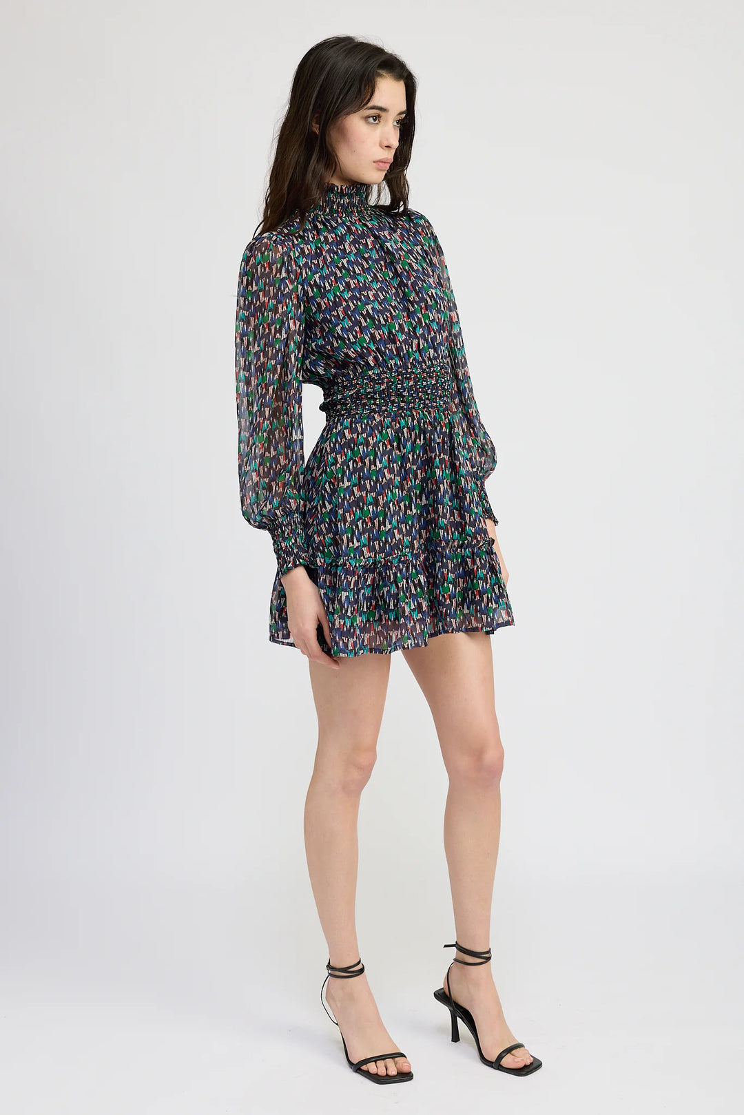 En Saison Alicia Mini Dress - Capri by Sunset & Co.