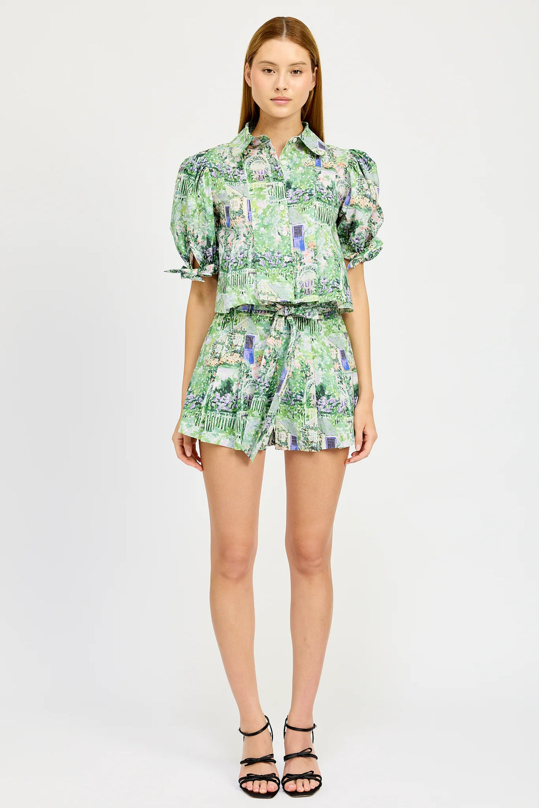 En Saison Molly Shirt - Capri by Sunset & Co.