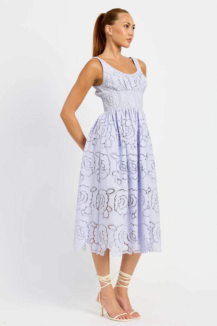 En Saison Brynlee Midi Dress - Capri by Sunset & Co.