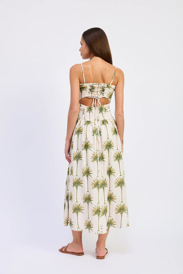 En Saison Sabrina Midi Dress - Capri by Sunset & Co.