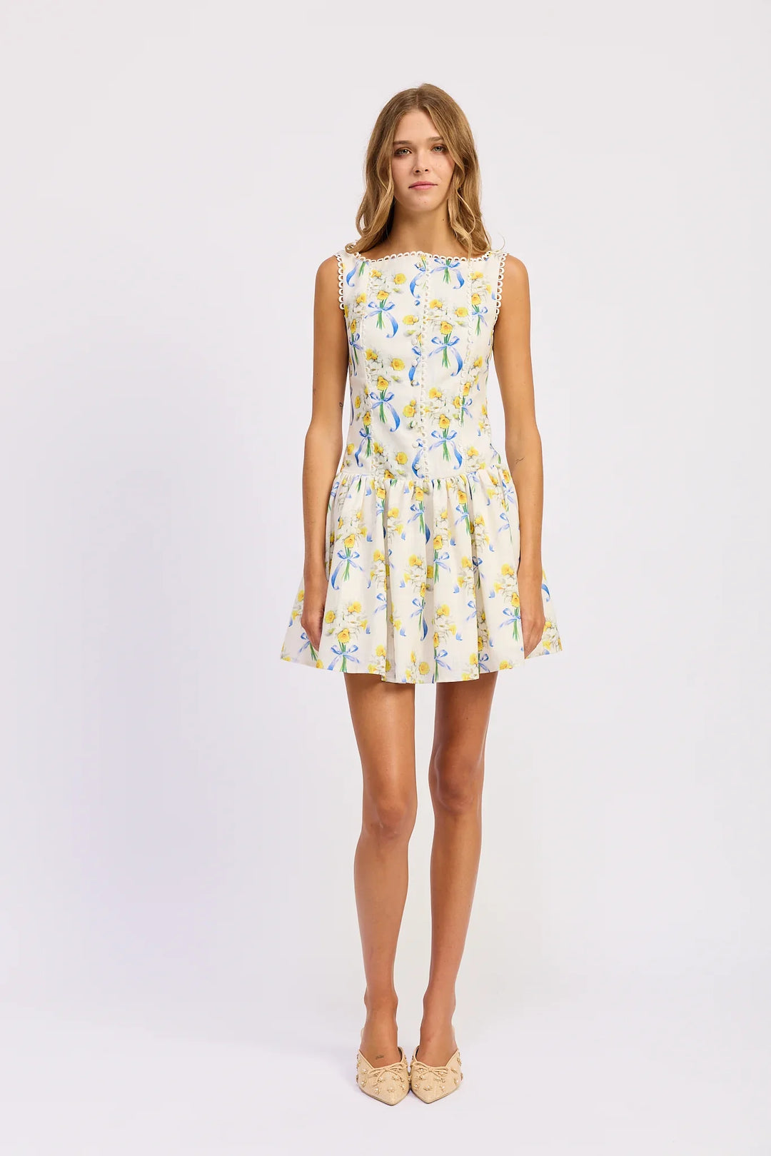En Saison Audrey Mini Dress - Capri by Sunset & Co.