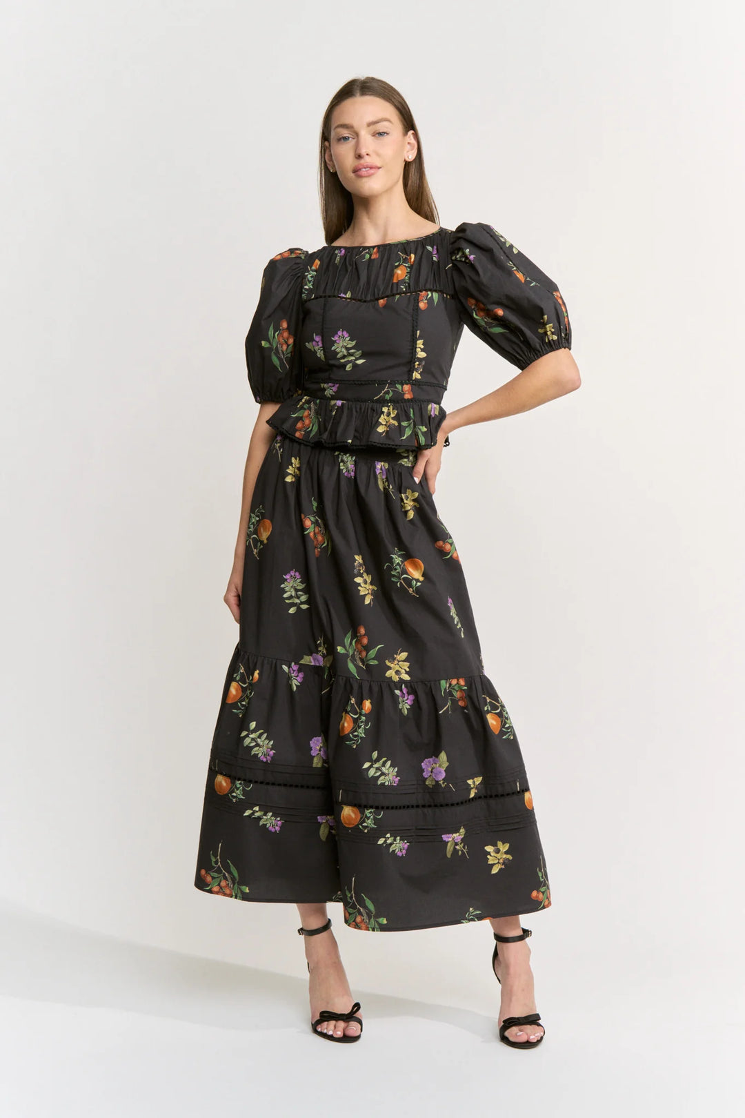 En Saison Kristie Peplum Top