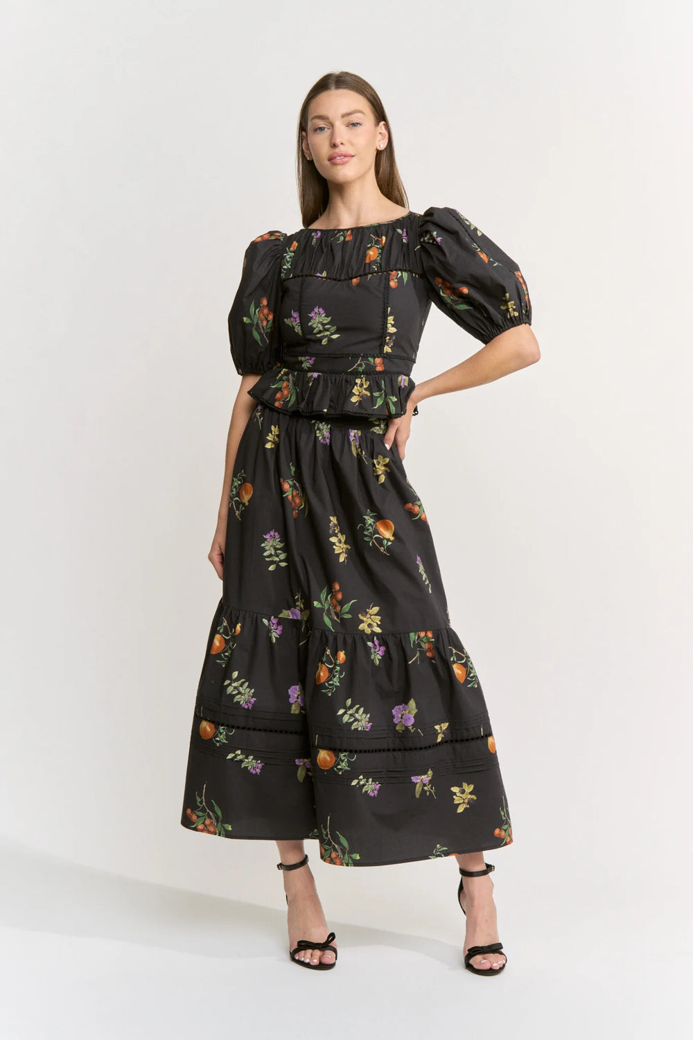 En Saison Kristie Maxi Skirt - Capri by Sunset & Co.