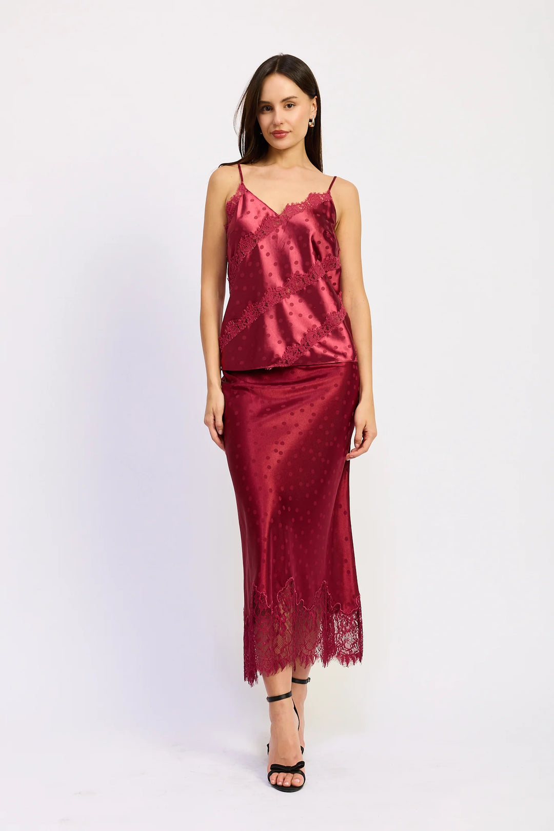 En Saison Monica Midi Skirt - Capri by Sunset & Co.