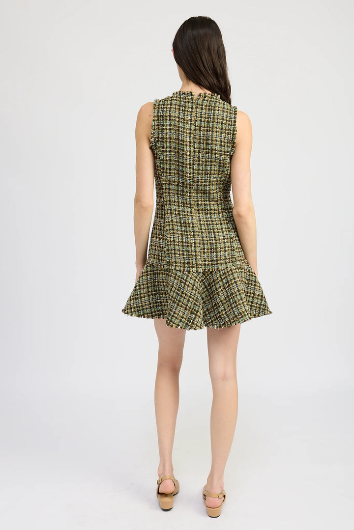 En Saison Jaime Tweed Mini Dress - Capri by Sunset & Co.