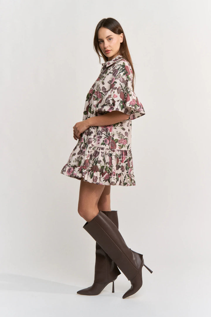 En Saison Miranda Mini Shirt Dress