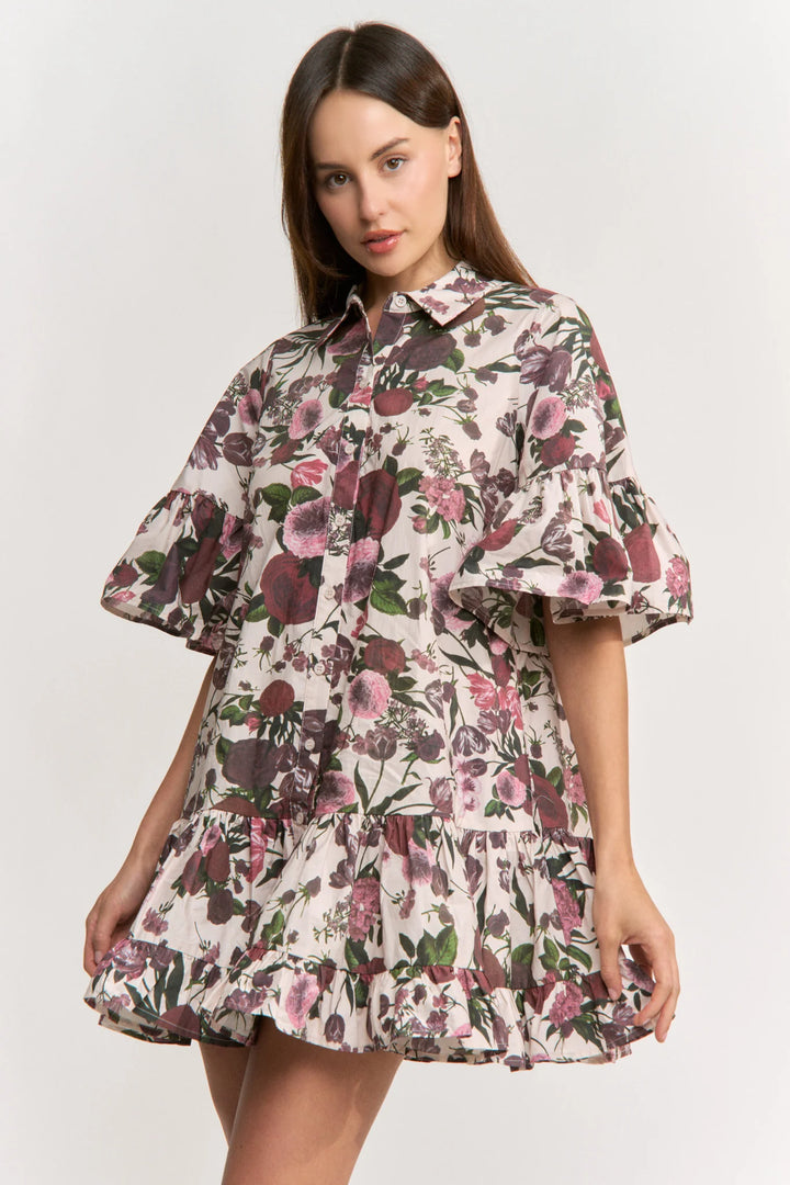 En Saison Miranda Mini Shirt Dress