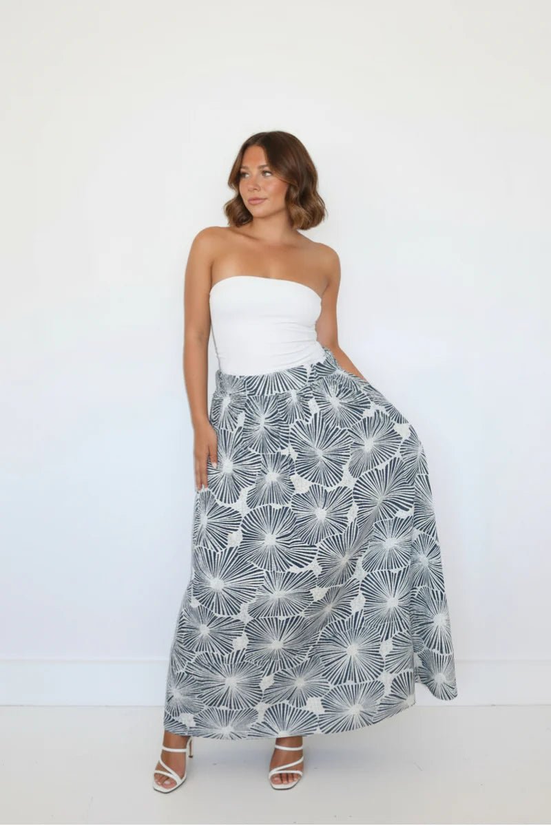Nibi Mtk Sawyer Skirt - Capri by Sunset & Co.