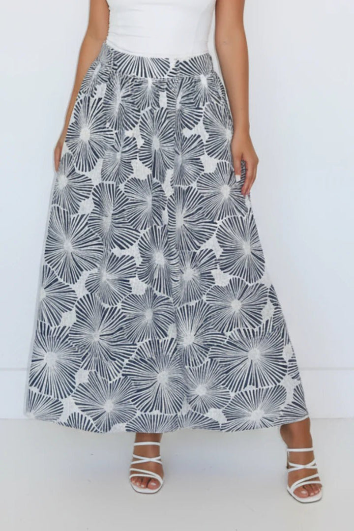 Nibi Mtk Sawyer Skirt - Capri by Sunset & Co.