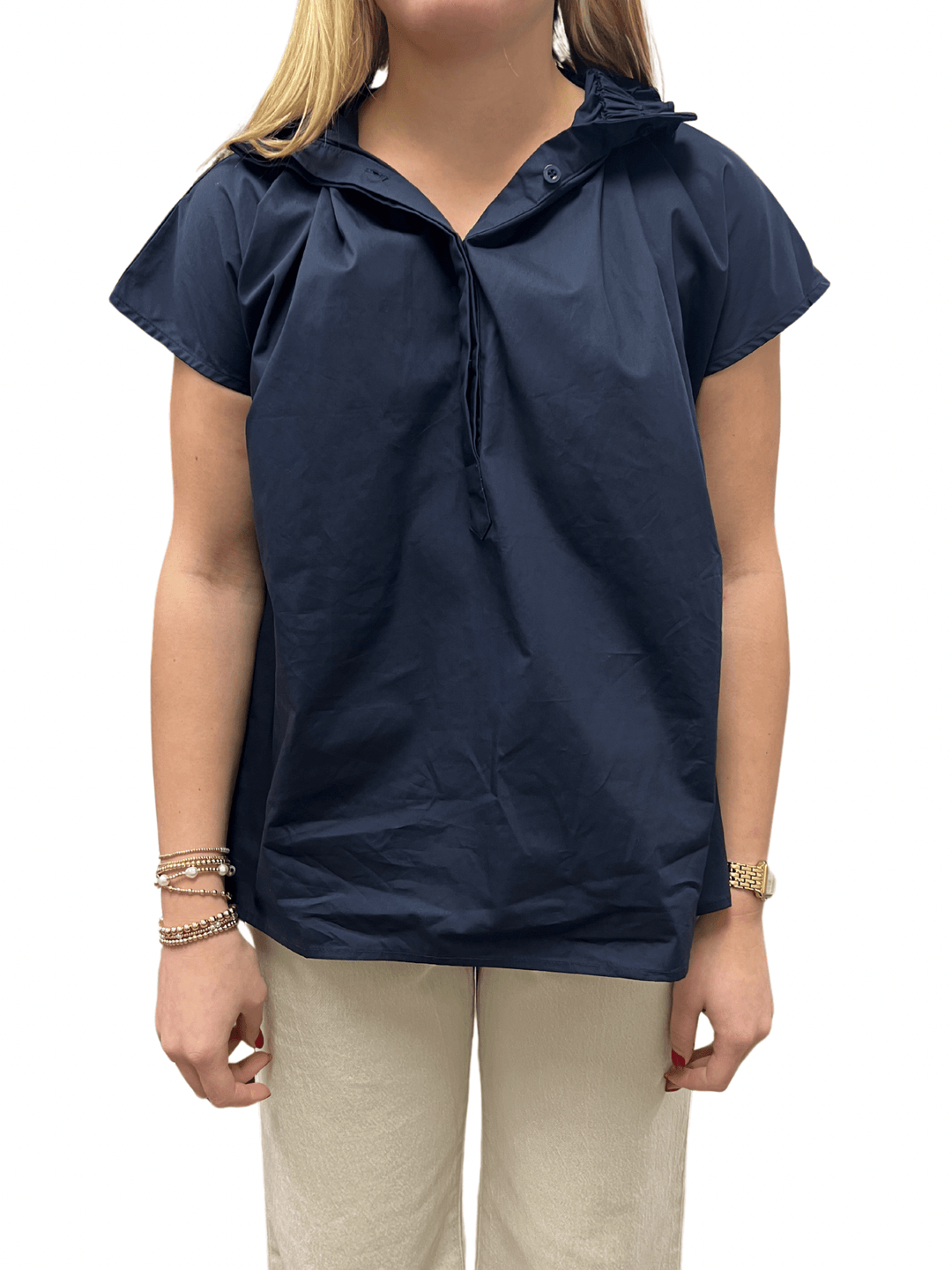 Caryn Lawn Emily Top - Capri by Sunset & Co.