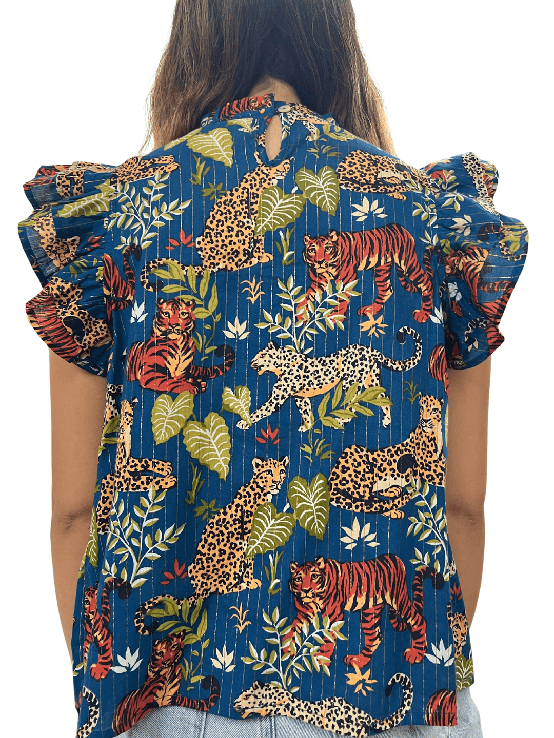 Printfresh When In Doubt Blouse - Capri by Sunset & Co.