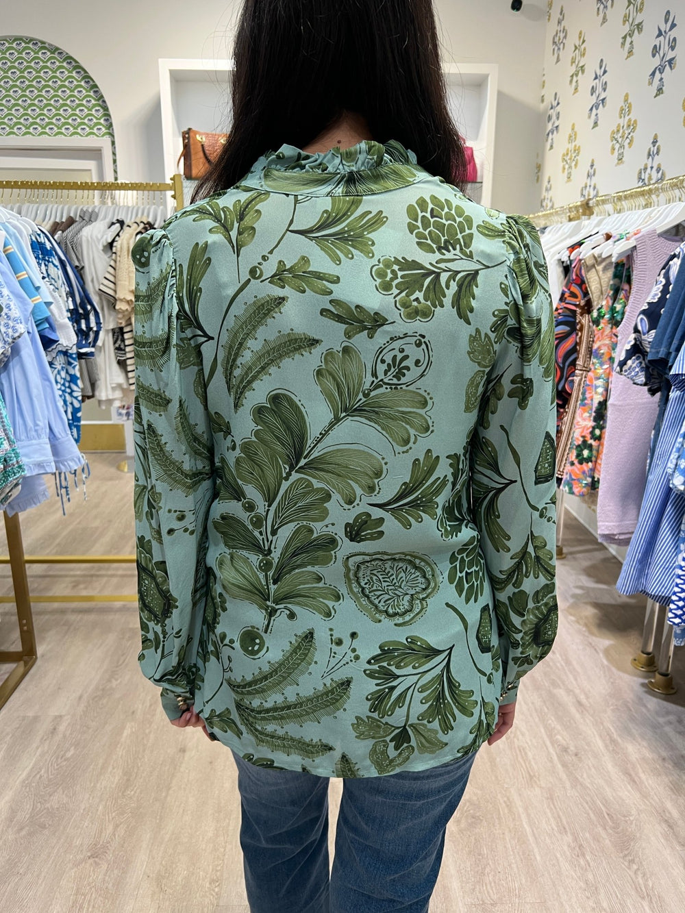 Spartina Bethany Blouse - Capri by Sunset & Co.