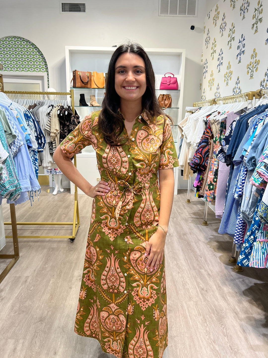 Spartina Allison Midi Dress - Capri by Sunset & Co.