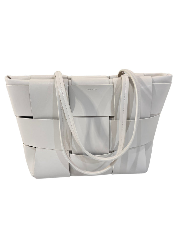 Remi/Reid Paya Woven Tote - Cream - Capri by Sunset & Co.