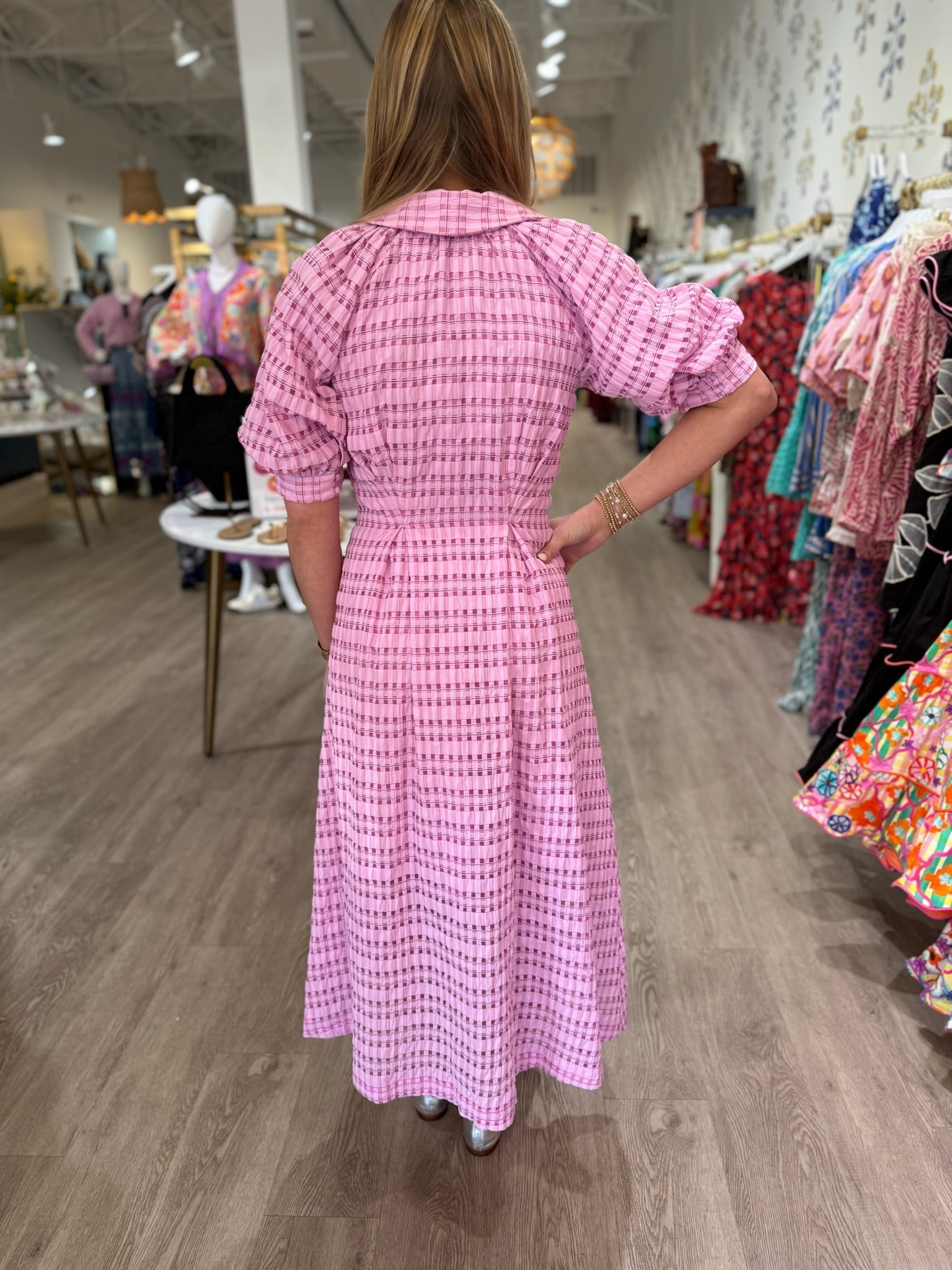 TODAYFUL（トゥデイフル）の「Check Pencil Dress（ワンピース
